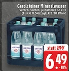 Aktuelles Mineralwasser Angebot bei EDEKA in Duisburg ab 6,49 €