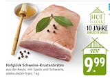EDEKA - Schweine-Krustenbraten Angebot im Prospekt Schweine-Krustenbraten bei EDEKA im Prospekt "" für 9,99 €