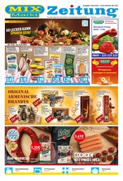 Aktueller Mix Markt Prospekt mit Lebensmittel, "MIX Markt Zeitung", Seite 1