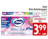 Ultra Toilettenpapier von Zewa im aktuellen EDEKA Prospekt für 3,99 €