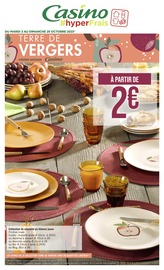 Prospectus Supermarchés Géant Casino en cours à Épinay-sur-Orge et alentours, "TERRE DE VERGERS", 20 pages, 03/10/2023 - 29/10/2023 Catalogue Supermarchés Géant Casino en cours à Épinay-sur-Orge et alentours, "TERRE DE VERGERS", 20 pages, 03/10/2023 - 29/10/2023