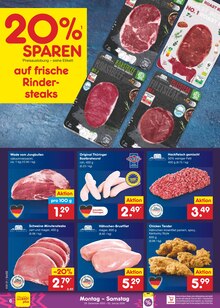 Bratwurst im Netto Marken-Discount Prospekt "Aktuelle Angebote" mit 62 Seiten (Berlin)