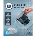Carafe Filtrante - U en promo chez Hyper U Viry-Châtillon à 10,39 €