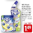 Kraft-Aktiv-Duftspender im Angebot bei E center in Bruchsal Kraft-Aktiv-Duftspender Angebote von WC Frisch bei E center Bruchsal für 1,49 €