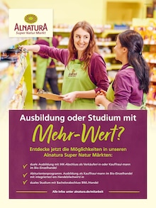 Alnatura Prospekt der KW 32 "Alnatura Magazin" Aktueller Alnatura Prospekt "Alnatura Magazin" Seite 2 von 68 Seiten