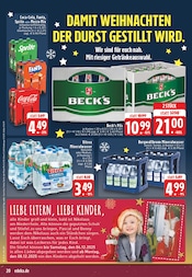 Aktueller EDEKA Prospekt mit Becks, "Aktuelle Angebote", Seite 20