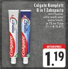 Komplett 8 in 1 Zahncreme ultra weiß bei EDEKA im Prospekt "" für 1,19 €