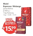 Espresso / Melange von Meinl im aktuellen V-Markt Prospekt für 15,99 €
