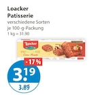 Patisserie von Loacker im aktuellen V-Markt Prospekt für 3,19 €