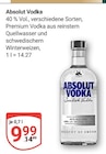 Absolut Vodka im Angebot bei GLOBUS in Trier Absolut Vodka Angebote bei GLOBUS Trier für 9,99 €