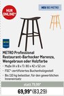 Restaurant-Barhocker Marenza im Angebot bei METRO in Bad Oeynhausen Restaurant-Barhocker Marenza Angebote von METRO Professional bei METRO Bad Oeynhausen für 83,29 €
