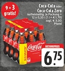 Aktuelles Coca-Cola oder Coca-Cola Zero Angebot bei EDEKA in Alsdorf ab 6,75 €