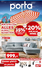 Aktueller porta Möbel Möbel & Einrichtung Prospekt in Aachen und Umgebung, "Besser gleich zu porta." mit 4 Seiten, 27.07.2025 - 02.08.2025