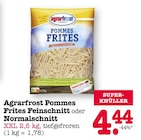 Pommes Frites Feinschnitt oder Normalschnitt Angebote von Agrarfrost bei E center Karlsruhe für 4,44 €