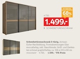 Schwebetürenschrank 3-türig im XXXLutz Prospekt Schwebetürenschrank 3-türig von moderano im aktuellen XXXLutz Prospekt für 1.499,00 €