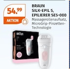 Silk-epil 5, Epilierer SE5-000 von Braun für 54,99 € bei Müller im Angebot Silk-epil 5, Epilierer SE5-000 von Braun im aktuellen Müller Prospekt