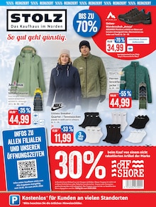 Schuhe im Kaufhaus Stolz Prospekt "STOLZ. Das Kaufhaus im Norden." mit 16 Seiten (Lübeck)