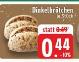 Dinkelbrötchen Angebote bei E center Euskirchen für 0,44 €