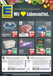 EDEKA Prospekt für Jena mit 8 Seiten Der aktuelle EDEKA Prospekt "Wir lieben Lebensmittel!" mit Seiten (Jena)