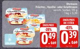 VanilleTraum Kirsche Angebote von Ehrmann bei E center Elmshorn für 0,39 €