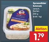 Spreewälder Schmalz im aktuellen Netto Marken-Discount Prospekt