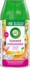 Lufterfrischer Freshmatic Sommervergnügen Nachfüllpack im dm-drogerie markt Prospekt Lufterfrischer Freshmatic Sommervergnügen Nachfüllpack von AirWick im aktuellen dm-drogerie markt Prospekt für 4,95 €