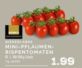 MINI-PFLUMEN-RISPENTOMATEN Angebote von EDEKA bei EDEKA Voerde für 1,99 €