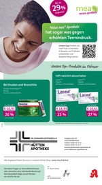 mea - meine apotheke Apotheken Prospekt der aktuellen Woche mit 4 Seiten, gültig von 01.02.2026 bis 28.02.2026, in Velbert und Umgebung Aktueller mea - meine apotheke Apotheken Prospekt in Velbert und Umgebung, "Unsere Februar-Angebote" mit 4 Seiten, 01.02.2026 - 28.02.2026