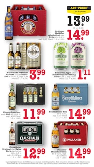 Bier im E center Prospekt "Aktuelle Angebote" mit 83 Seiten (Wiesbaden)