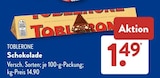 Schokolade von Toblerone im aktuellen ALDI SÜD Prospekt für 1,49 €
