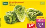 Bio Mini Romanasalat im Angebot bei Netto Marken-Discount in Bergisch Gladbach Bio Mini Romanasalat Angebote von BioBio bei Netto Marken-Discount Bergisch Gladbach für 1,29 €