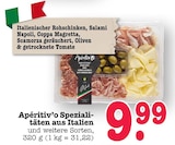 Aktuelles Apéritiv’o Spezialitäten aus Italien Angebot bei E center in Mainz ab 9,99 €