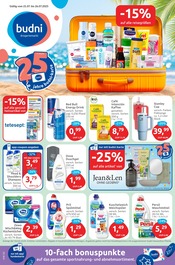 Aktueller budni Drogerie Prospekt in Sylt-Ost und Umgebung, "drogeriemarkt" mit 17 Seiten, 21.07.2025 - 26.07.2025
