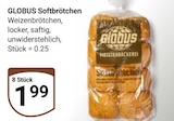 Aktuelles Softbrötchen Angebot bei GLOBUS in Mannheim ab 1,99 €
