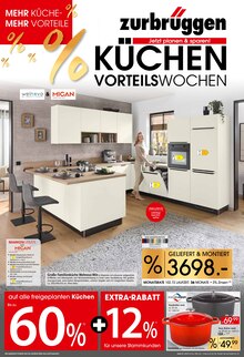 Kuchen im Zurbrüggen Prospekt "KÜCHEN VORTEILSWOCHEN" mit 22 Seiten (Bremerhaven)