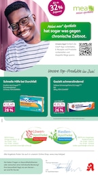 mea - meine apotheke Prospekt für Ulm mit 4 Seiten mea - meine apotheke Prospekt für Ulm: "Unsere Juni-Angebote", 4 Seiten, 01.06.2026 - 30.06.2026