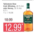 Irish Whiskey oder Honey von Tullamore Dew im aktuellen Marktkauf Prospekt