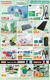 Catalogue Norma de la semaine 30, "Votre Discounter Régional", page 2, 22/07/2026 - 28/07/2026 Prospectus Norma en cours, "Votre Discounter Régional", page 2 sur 12