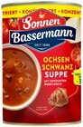 Ochsenschwanz Suppe im Angebot bei REWE in Monheim Ochsenschwanz Suppe Angebote von Sonnen Bassermann bei REWE Monheim für 1,99 €