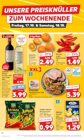 Fleisch im Kaufland Prospekt in Wismar Aktueller Kaufland Prospekt mit Fleisch, "Aktuelle Angebote", Seite 14