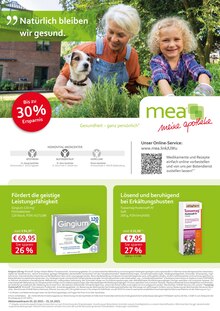 mea - meine apotheke Prospekt für Isen, Oberbay mit 6 Seiten mea - meine apotheke Prospekt für Isen, Oberbay: Unsere Oktober-Angebote, 6 Seiten, 30.9.2021 - 31.10.2021