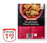 Rindfleisch Maultaschen im Angebot bei GLOBUS in Trier Rindfleisch Maultaschen Angebote von Burger bei GLOBUS Trier für 1,69 €