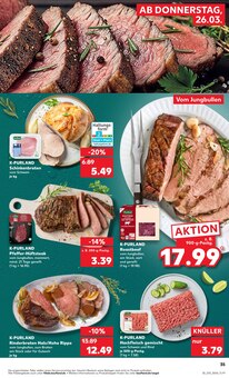 Steak im aktuellen Kaufland Prospekt (Jena) Steak im Kaufland Prospekt "Aktuelle Angebote" mit 68 Seiten (Jena)