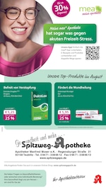 Aktueller mea - meine apotheke Apotheken Prospekt in Regenstauf und Umgebung, "Unsere August-Angebote" mit 4 Seiten, 01.08.2025 - 31.08.2025