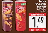 Crunchips Stackers Western Style im Angebot bei E center in Dachau Crunchips Stackers Western Style Angebote von Lorenz bei E center Dachau für 1,49 €