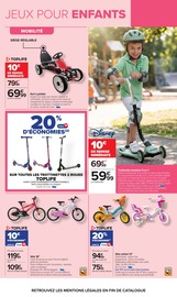 Trottinette en promo dans le catalogue Carrefour à la page 6