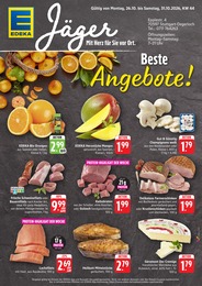 EDEKA Prospekt für Stuttgart mit 2 Seiten EDEKA Prospekt "Aktuelle Angebote" für Stuttgart, 2 Seiten, 26.10.2026 - 31.10.2026