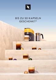 Nespresso Prospekt für Xanten: "Bis zu 50 Kapseln geschenkt", 1 Seite, 01.10.2023 - 31.12.2023