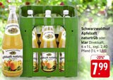 Apfelsaft naturtrüb im Angebot bei EDEKA in Bruchsal Apfelsaft naturtrüb Angebote von Schwarzwaldhof bei EDEKA Bruchsal für 7,99 €