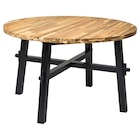 Esstisch Akazie/schwarz im IKEA Prospekt Esstisch Akazie/schwarz von SKOGSTA im aktuellen IKEA Prospekt für 299,00 €